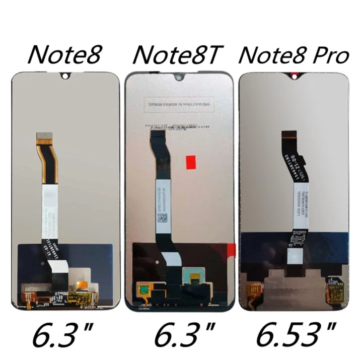 Conjunto Digitalizador Pantalla Táctil Pantalla LCD Negro para Xiaomi Redmi Note 8 Pro 8T Foto 1 de 1