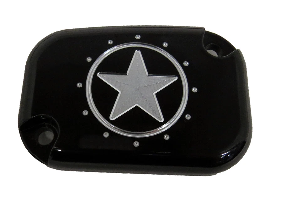 Tapa de depósito de cilindro maestro delantero RF Custom Lonestar Harley Touring V-rod  Foto 1 de 1