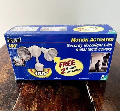 LUCES DE SEGURIDAD ACTIVADAS POR MOVIMIENTO REGENTE, 70 pies, 180 grados! ¡¡NUEVO!!! Foto 1 de 4