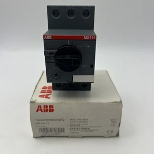 ABB MS116-12 Manual Motor Starter 8-12A 1SAM250000R1012 M4050 - Picture 1 of 6