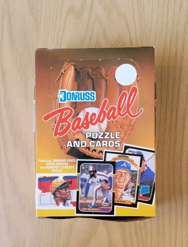 30 - 1987 Donruss Baseball Wax Pack Wrappers
