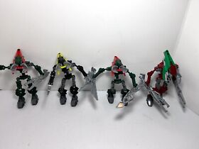 LEGO Bionicle LOT: two Vahki Vorzakh 8616 + Rorzakh 8618 + Nuurakh 8614