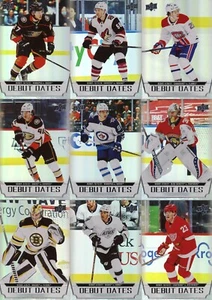 U PICK EM LOT 2022-23 22-23 Upper Deck Series 1 UD DEBUT DATES Insert cards - Picture 1 of 2