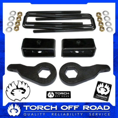 Kit elevador nivelador trasero delantero 2" 3" Chevy GMC K2500 K3500 1988-1999 4X4 4x4 Foto 1 de 4