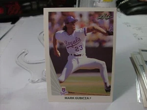 1990 Leaf Baseball #145 - Mark Gubicza - Kansas City Royals  (3192) - Picture 1 of 2