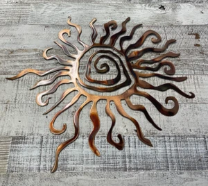 Arizona Sonne - Metall Wandkunst - Kupfer & Bronziert plattiert 30" x 30" - Bild 1 von 3