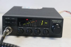 EN PANNE, afficheur defectueux : Poste radio CB Cibie AM FM - PRESIDENT WILSON - Zdjęcie 1 z 13