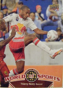 Thierry Henry - Upper Deck Trading Card 2010 - World of Sports - Frankreich - Bild 1 von 1