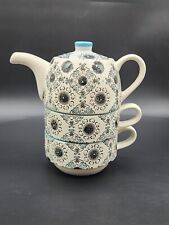 T2 Tea For One Tea Pot Infuser Cup Floral Decorated