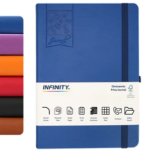 Notes Diary Journal Notebook A6/A5/A4 Lined Hardback Ruled Notepad Premium Book - Bild 1 von 79