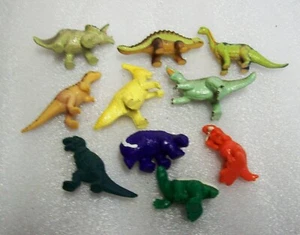 1987 Panosh Dino-Mites Dinosaurs, Safari LTD 19 Mini Dinosaurs Lot - Picture 1 of 9