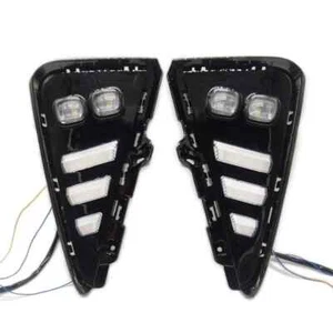 Fit For Geely Coolray 2021 LED DRL Front Fog Light Lamp Streamer 3-Color - Picture 1 of 4