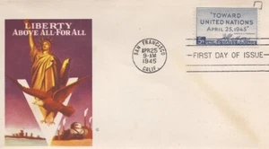 928 5c UN CONFERENCE - Minkus WWII Patriotic #4 - Bild 1 von 1