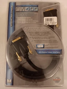 Monster Cable DVI400 Digital Video 2 Meter HDTV Male To Male Video Cable - Picture 1 of 7