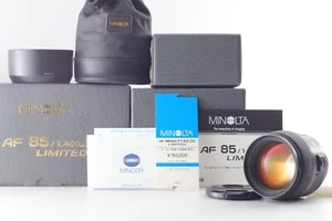 "Unused w/ Box" MINOLTA AF 85mm f/1.4 G (D) Limited Lens SONY A Mount From JAPAN - Picture 1 of 14