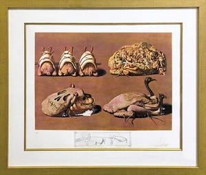 SALVADOR DALI "LES CAPRICES PINCES PRINCIERS" 1971 | FRANK HUNTER AUTHENTICATED - Picture 1 of 3