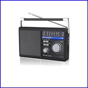5W High-Powered Bluetooth Retro Radio - Portable AM/FM/SW with Great Reception - Picture 1 of 9