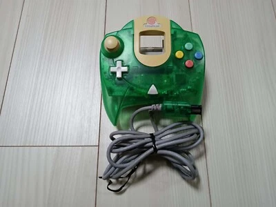 SEGA Dreamcast Unused & Tested Official Lime Green Controller HKT-7700 - Image 1 of 4