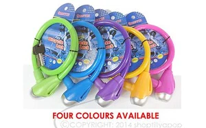 Qanyin Bicycle, Pram & Moped anti-theft lock 2 x keys security 3 colours left - Picture 1 of 2