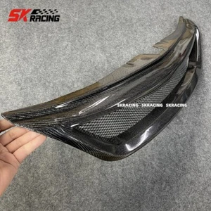 Fits Subaru Impreza WRX STI 2011-2014 Gloss Black/Real Carbon Fiber Front Grille - Imagen 1 de 20