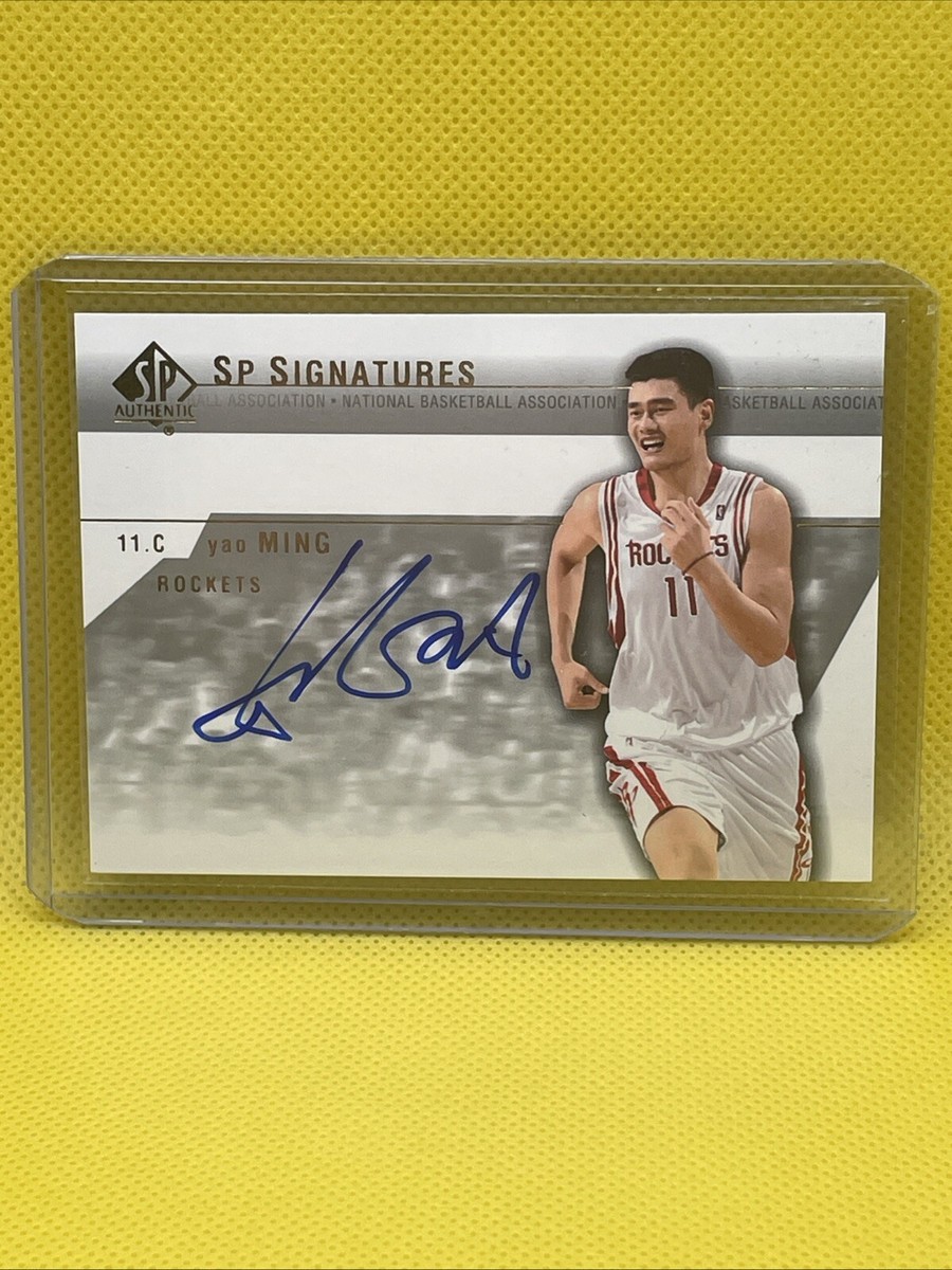 NBAカードYao Ming Ultra auto 姚明