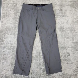 Pantalones Eddie Bauer Para Hombre 36X30 Gris Nylon Elastizados Ligeros Senderismo Aire Libre - Imagen 1 de 14
