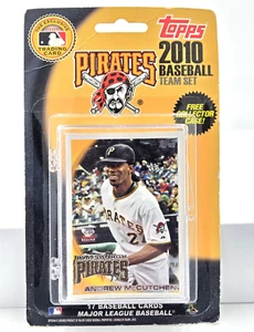 MLB Topps 2010 Pittsburgh Pirates Baseball Team Kartenset mit kostenloser Hülle 17 Karten - Bild 1 von 4