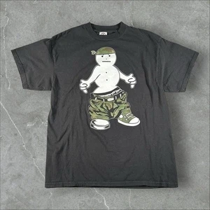 Vintage Jeezy Shirt Mens Large Black 90s Y2K Hip Hop Rap Tee Got That Snowman - Picture 1 of 7