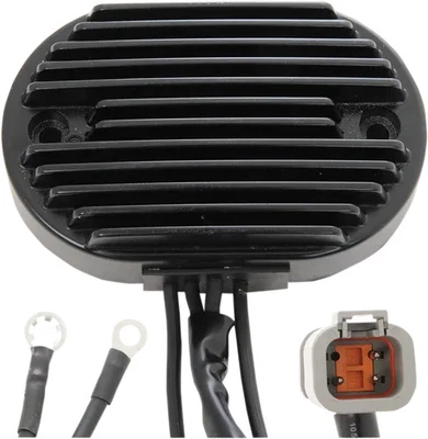 Regulador de voltaje de estado sólido DS negro para Harley Fat Boy 01-06 Foto 1 de 4
