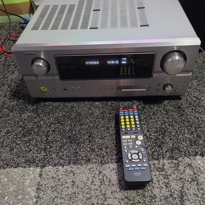 DENON AVR 2105 Surround Heimkino Receiver 7.1 RDS    mit Phono Eingang - Bild 1 von 4