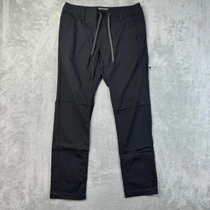 686 Everywhere Hose Herren 30x30 Schwarz Slim Fit Kordelzug Outdoor Wandern Freizeit - Bild 1 von 14