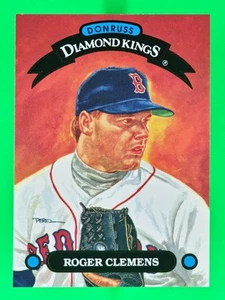 1993 Donruss Diamond Kings Roger Clemens #DK-3 - Picture 1 of 2