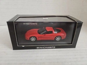 Die Cast "Chevrolet Corvette 1997 Rosso" Minichamps 1/43 - Foto 1 di 6
