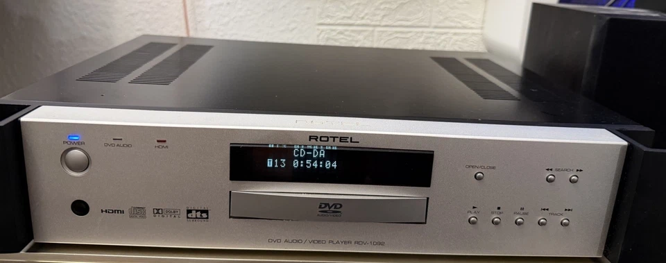 Rotel RDV 1092,hochklassigen Audio,DvD player,HDMI, Fernbedienung,Bed. Anleitung - Bild 1 von 4