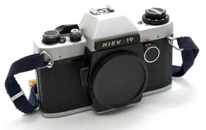 EXC! RARE Kiev-19 Soviet SLR USSR 35 mm camera body WORKS EXC! - Picture 1 of 7