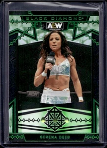 Serena Deeb 2024 Upper Deck Black Diamond AEW #72 Green Diamond  /5 - Picture 1 of 2