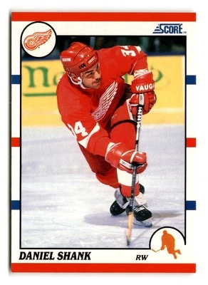 1990-91 Daniel Shank Score Rookie - Detroit Red Wings - Image 1 of 2
