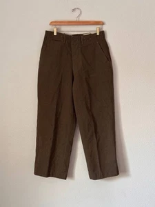 Vintage 50er Jahre Herren Militär Bomber Hose Wolle Größe 41 38 mit Fehler - Bild 1 von 10
