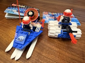 LEGO Space: Celestial Sled (6834) and Ice Tunnelator (6814) - With Manuals
