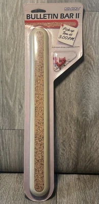 Bulletin Bar II Davson 1988 Vintage Cork Organizer Sealed NOS Putty 12 Inches - Image 1 of 4