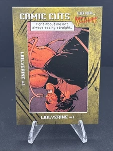 2023 Fleer Ultra Marvel Wolverine Comic Cuts CC-WL1 Wolverine (2020) 32/50 🔥 - Bild 1 von 7
