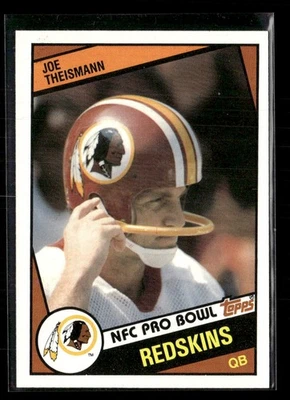 1984 Topps #390 Joe Theismann - NM/MT+ Set Break! - Image 1 of 2