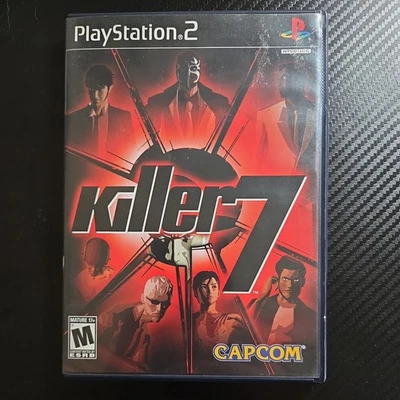 Killer7 / Killer 7 (PlayStation 2 PS2, 2005) *Complete CIB - Tested - Fast Ship* - Image 1 of 3
