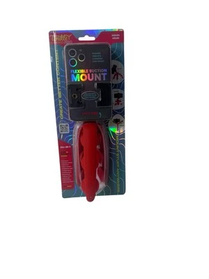 Tenikle Pro Flexible Tripod Bendable Suction Cup Camera & Phone Mount Red New - Image 1 of 4