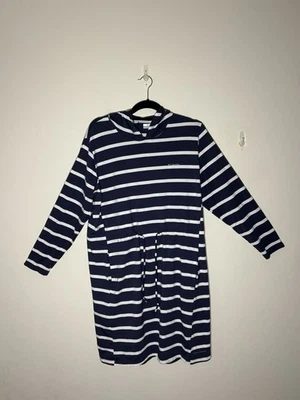 Vestido Columbia para mujer Sun Trek con capucha Coveup azul marino rayas talla 1X Foto 1 de 4