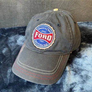 Cappello Ford Motor Company Strapback Patch Ricamato USA Pride Dad Hat Baseball - Foto 1 di 11