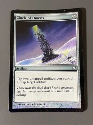 Clock of Omens Fifth Dawn Foil - Image 1 of 2
