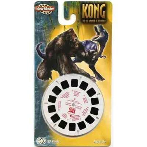 Kong, The 8th Wonder of the World - View-Master 3 Reel Set on Card - Vintage - Bild 1 von 2