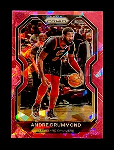 2020-21 Panini Prizm #222 Andre Drummond (Cavaliers) Pink Cracked Ice MINT - Picture 1 of 2
