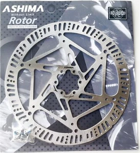 Ashima Bremsscheibe E-BIKE Extreme Rotor 220mm FAHRRAD SCHEIBENBREMSE SILBER - Bild 1 von 2